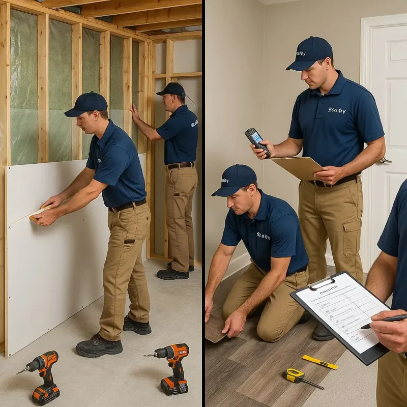 Repairs and Reconstruction process in Liberty, NC